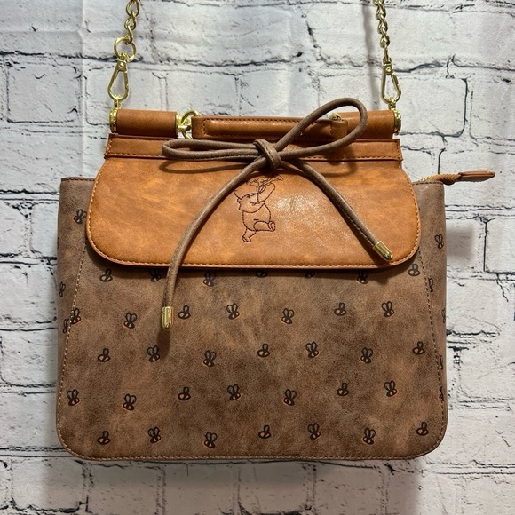 Loungefly Handbags - Loungefly Disney "Bee-autiful" Winnie the Pooh "Bee Happy" Bees Crossbody Bag